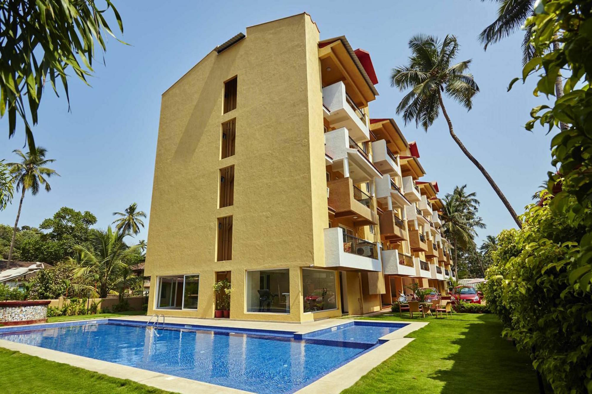 Veera Strand Park Serviced Apartments Calangute Exterior photo